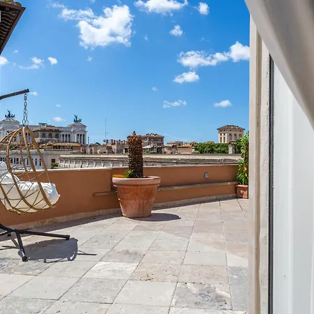 Iflat Luxury Penthouse Near Trevi Fountain Apartment Rome