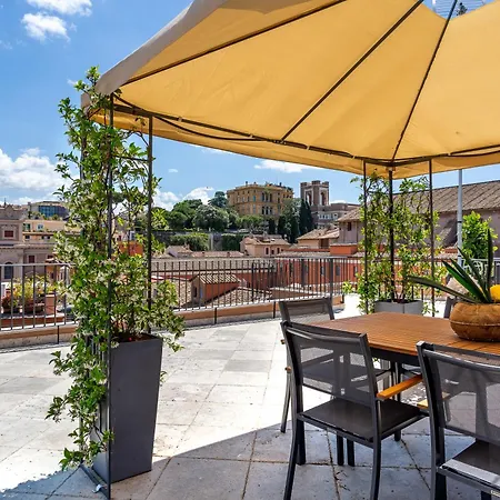 Iflat Luxury Penthouse Near Trevi Fountain